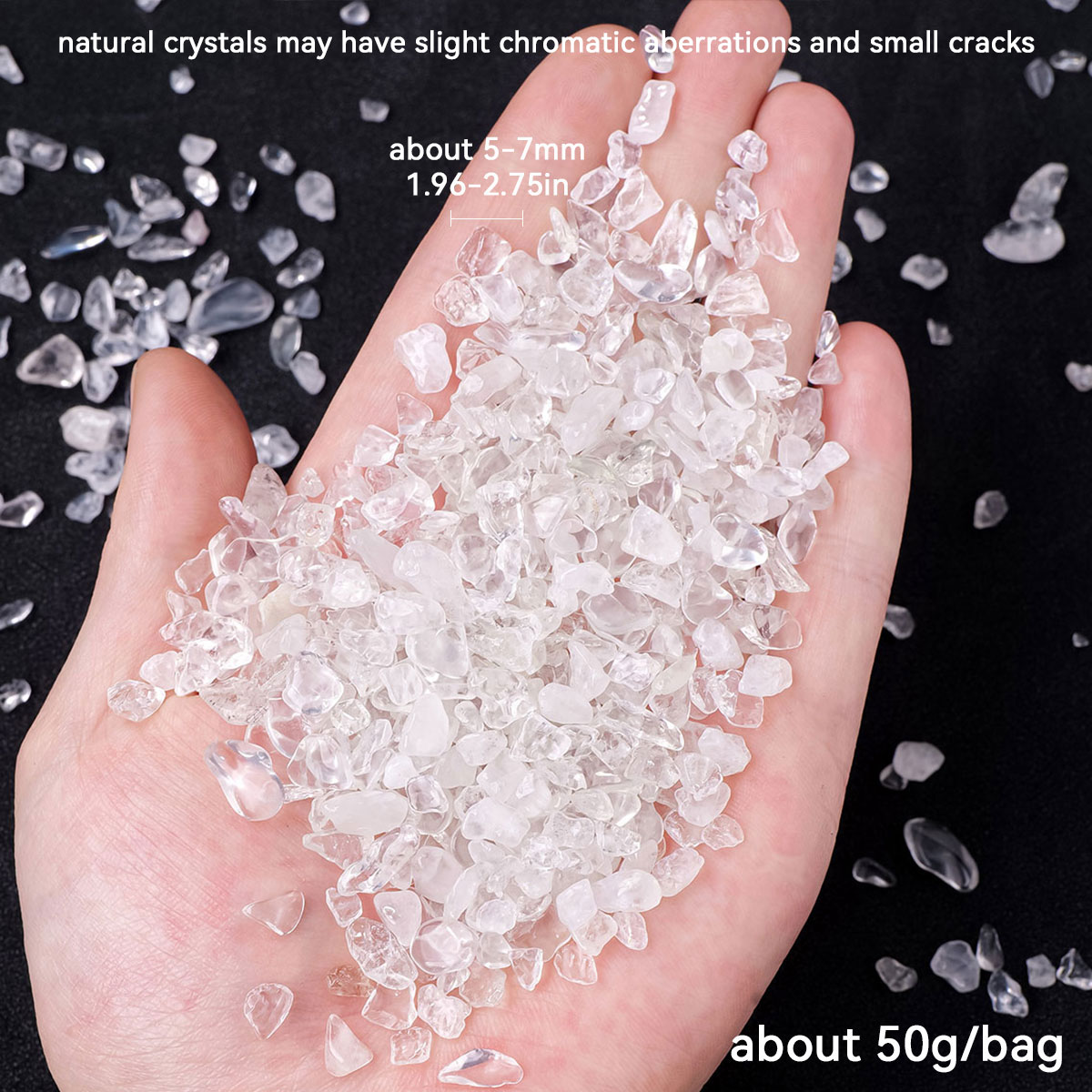 50g/bag Natural Crystal Clear  - đánh giá và giá Marine Aquarium Aquascape