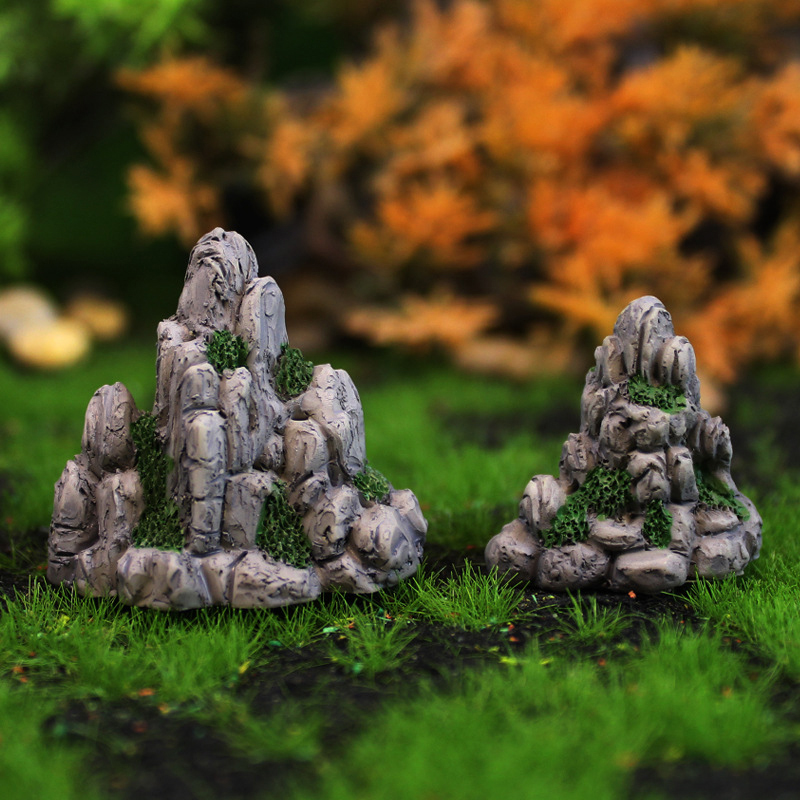 Mini Mountain Miniature Fake S - đánh giá và giá Marine Aquarium Aquascape