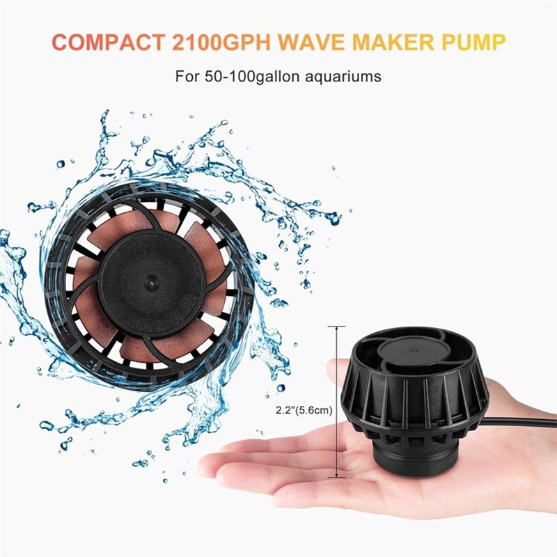 ABGH-Mini DC 24V 10W Powerhead - đánh giá và giá Powerhead Wave Maker