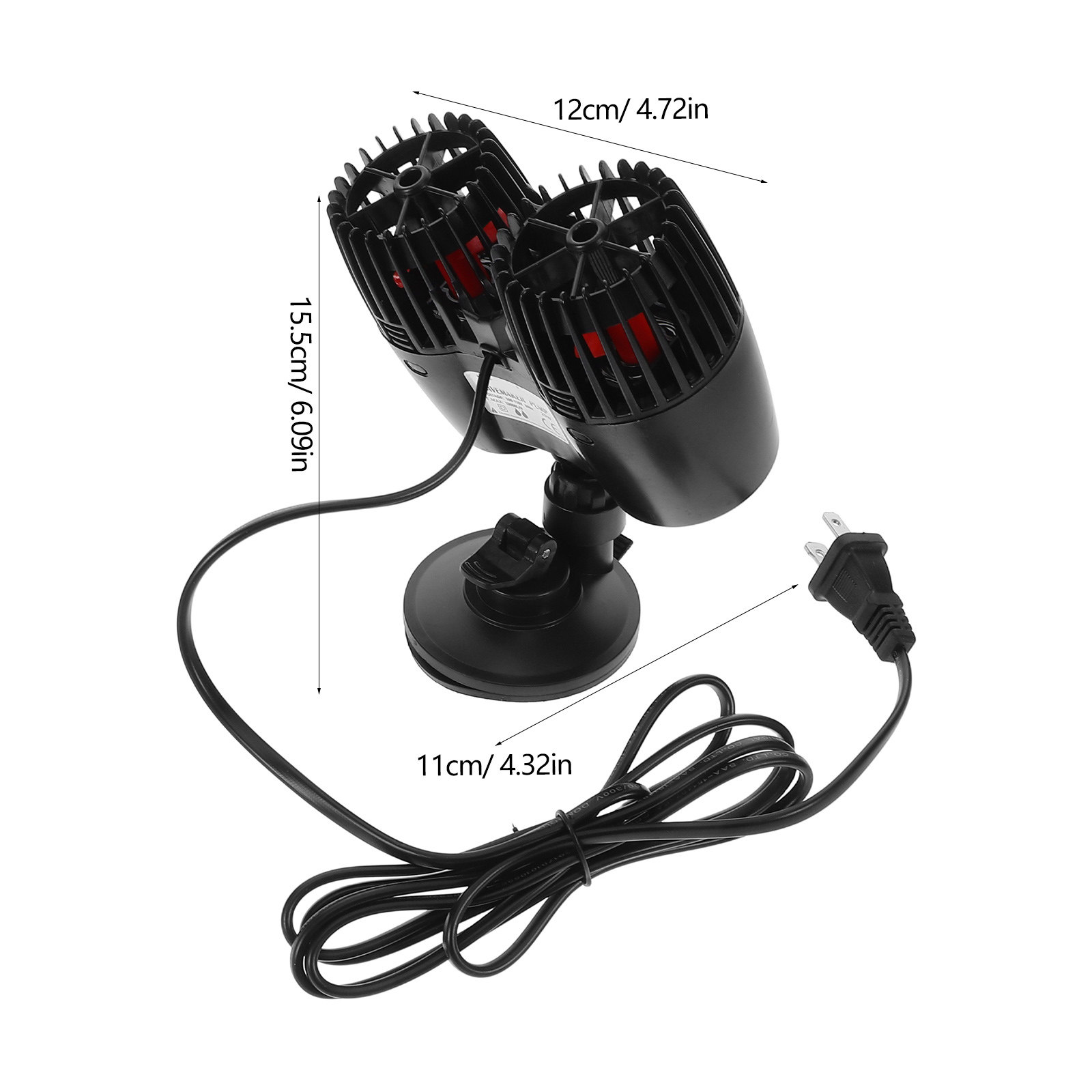 Double Head Aquarium Water Pum - đánh giá và giá Powerhead Wave Maker