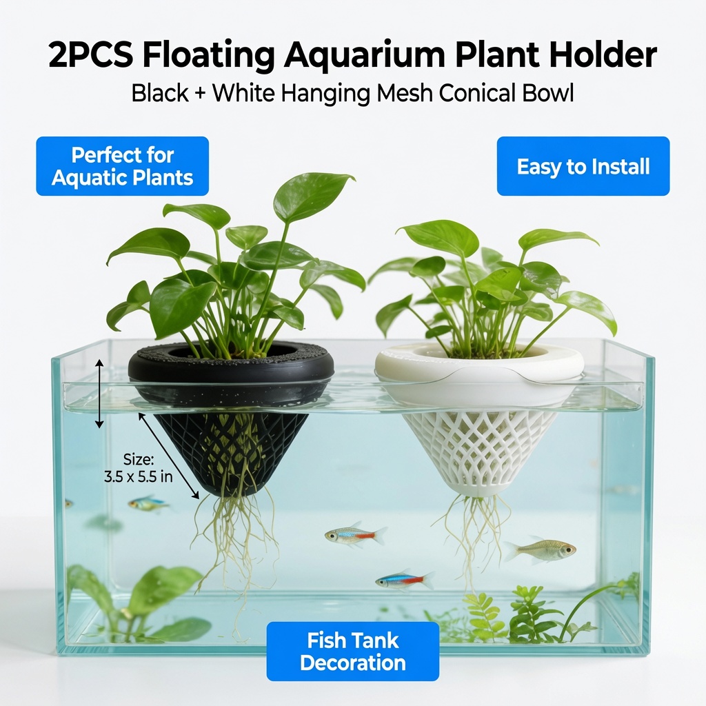 2PCS Floating Aquarium Plant H - đánh giá và giá Marine Aquarium Aquascape
