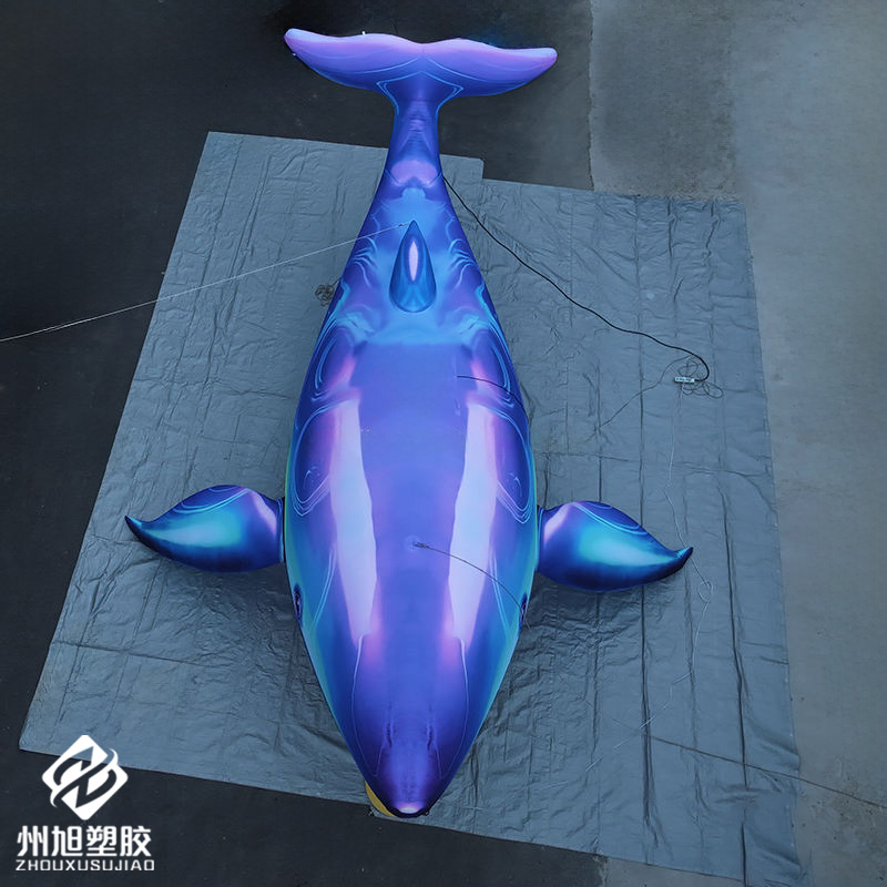 Inflatable blue whale, used as - đánh giá và giá Aquarium Blue Marine