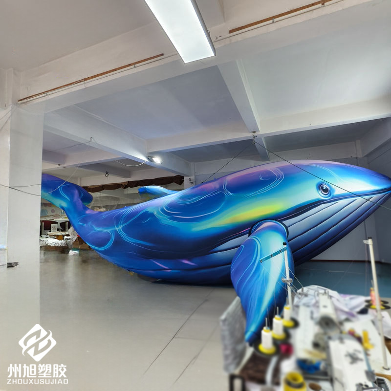 Inflatable blue whale, used as - đánh giá và giá Aquarium Blue Marine
