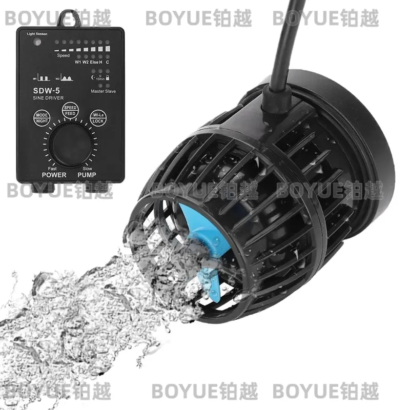 WiFi Aquarium Wave Maker Silen - đánh giá và giá Powerhead Wave Maker