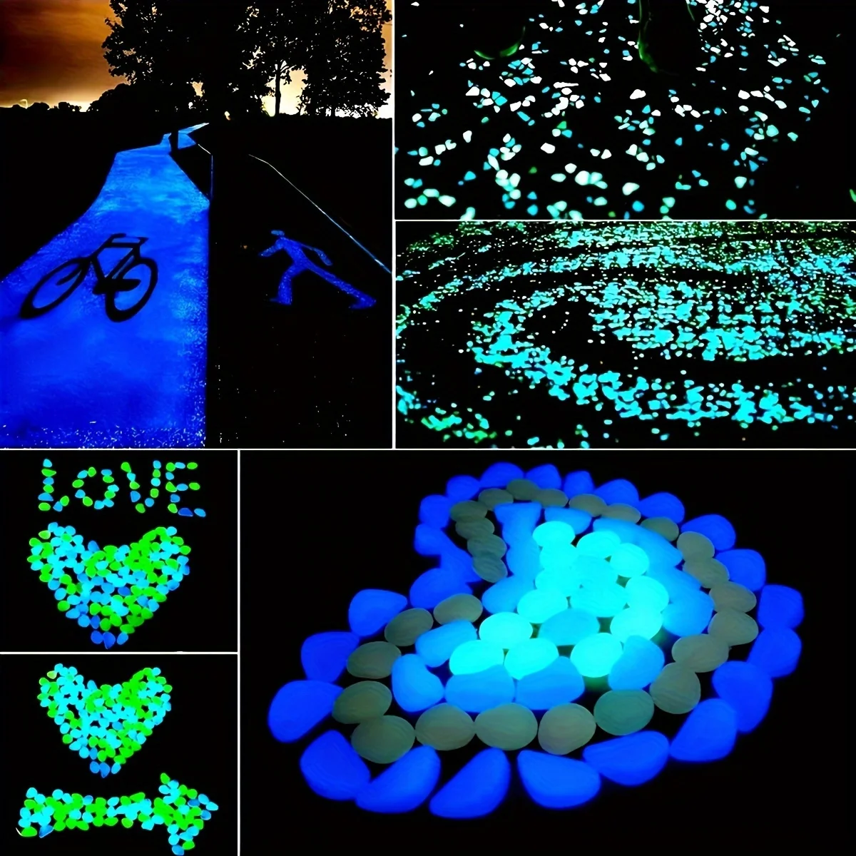 Luminous Pebbles Night Light S - đánh giá và giá Marine Aquarium Aquascape