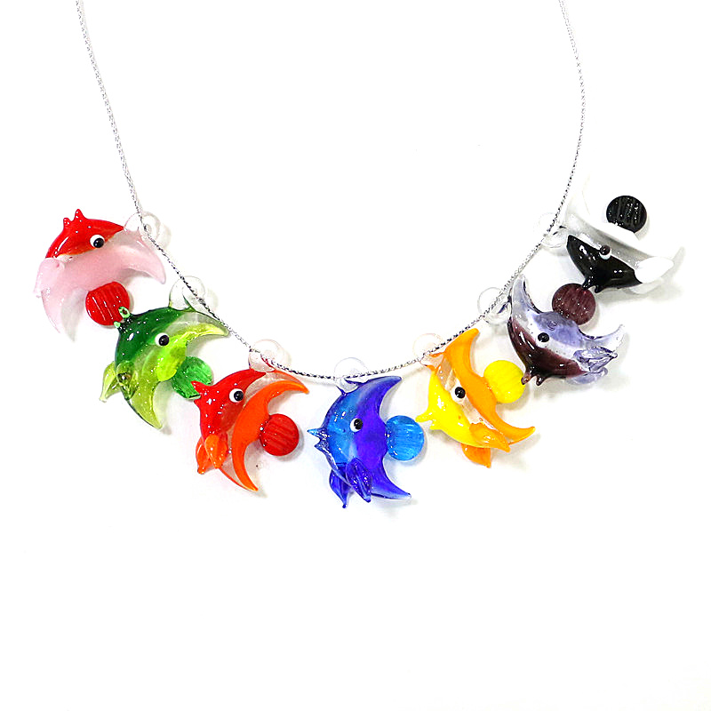2pcs Mini Fish Glass Pendant C - đánh giá và giá Marine Aquarium & Regional Centre Reviews
