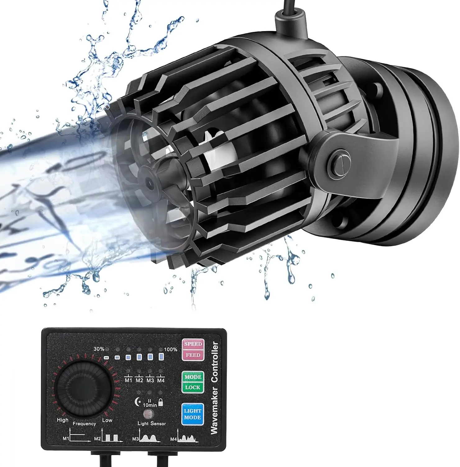 Aquarium Wave Maker Adjustable - đánh giá và giá Powerhead Wave Maker