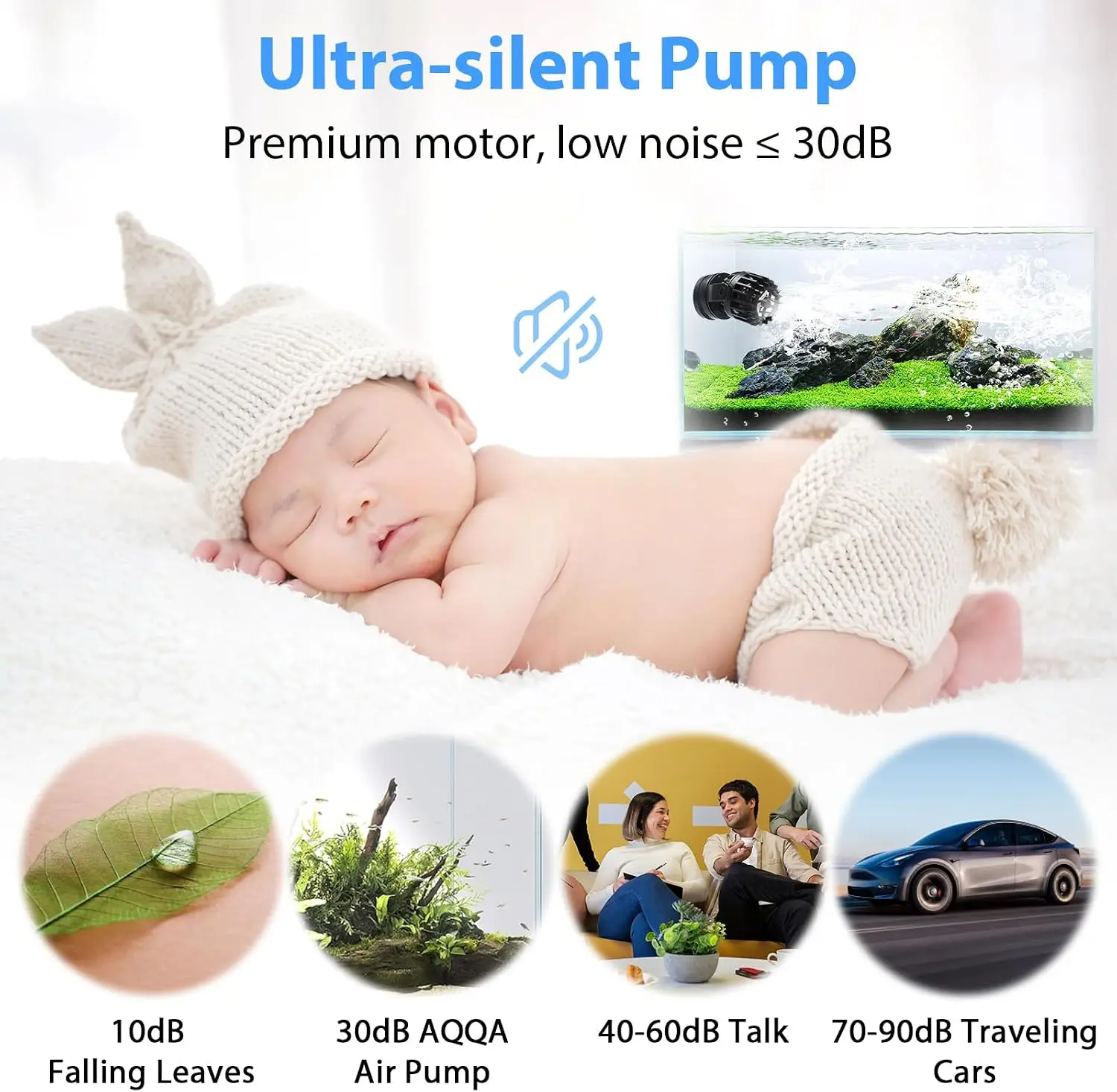 Aquarium Wave Maker Adjustable - đánh giá và giá Powerhead Wave Maker