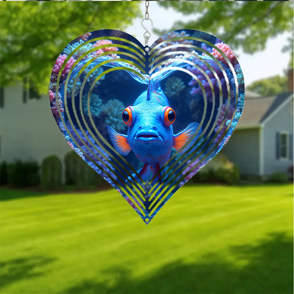 2D Flat, 1pc Bohemian Blue Man - đánh giá và giá Aquarium Blue Marine