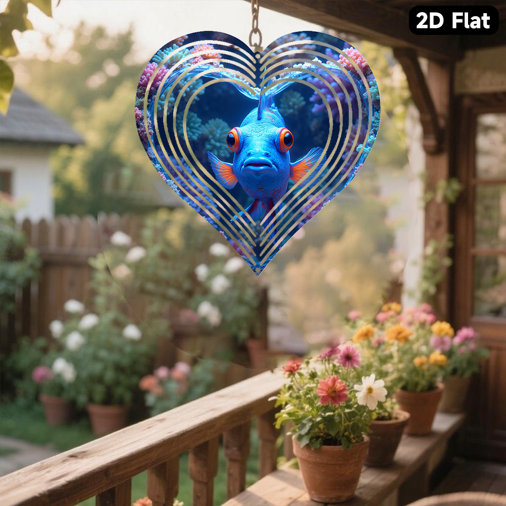 2D Flat, 1pc Bohemian Blue Man - đánh giá và giá Aquarium Blue Marine