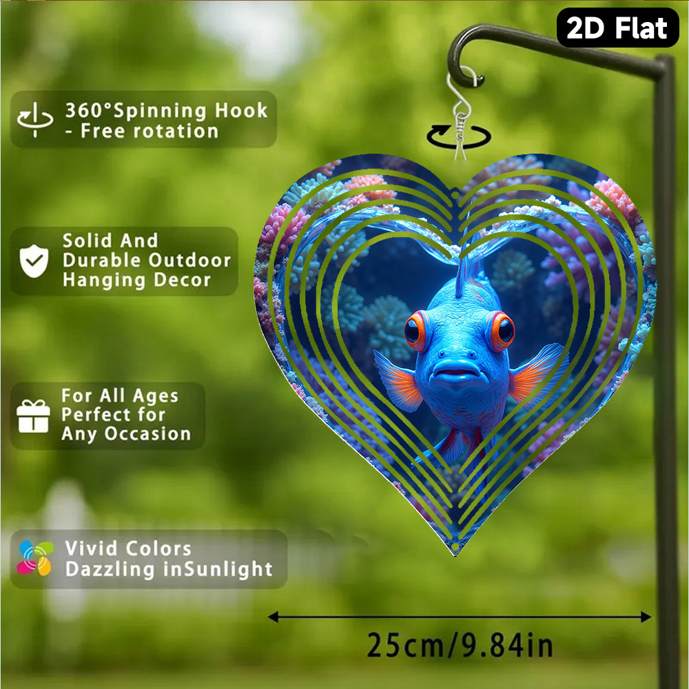 2D Flat, 1pc Bohemian Blue Man - đánh giá và giá Aquarium Blue Marine